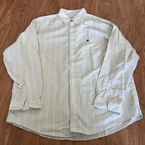 Madison Mint Green Striped Button Down Shirt